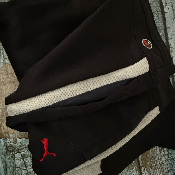 Puma Black Pants with Red Logo and button closure - Picture 8 of 11
